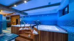 Poreallas hotellissa